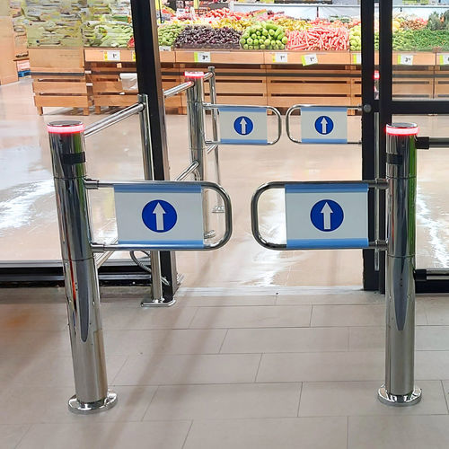 金属製小門 - OVERGATE - GUNNEBO ENTRANCE CONTROL - 鉄骨骨組み