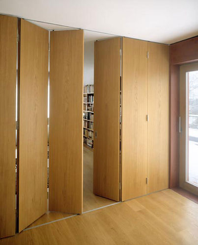 パーティション用蝶番 - VARIOFOLD 80/H - Hawa Sliding Solutions AG - 金属製 / 現代風