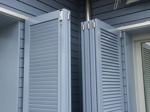 スライド式シャッター用蝶番 - FRONTFOLD 20 - Hawa Sliding Solutions AG - 金属製 / 現代風
