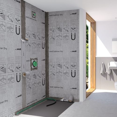 保護防水シート - 095110371 - wedi GmbH - 壁用 / シャワー用 / バスルーム用