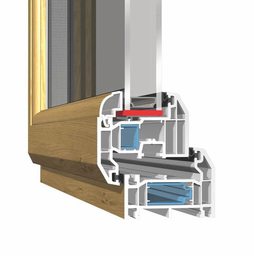 硬質塩化ビニル製窓用形材 - EXTERNALLY BEADED SASH - KÖMMERLING - 安全用