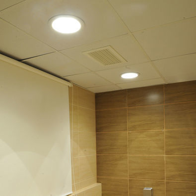 埋め込み式ダウンライト - DOMO 220 - LAMP LIGHTING - LED / 円形 / 正方形