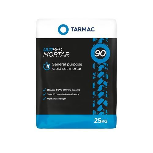 シーリングモルタル - ULTIBED 90 - Tarmac Building Products - 強化 / 石工事用 / コンクリート用