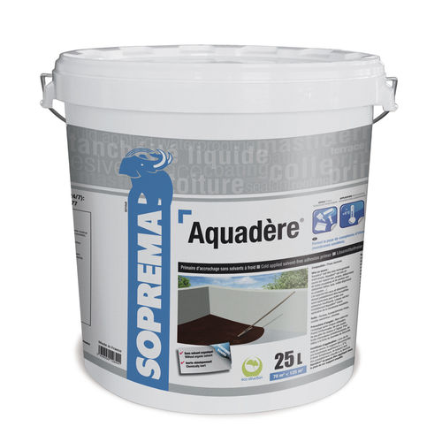 常温コーティング塗料 - AQUADERE® - SOPREMA - 壁用 / 屋根用 / 基礎用