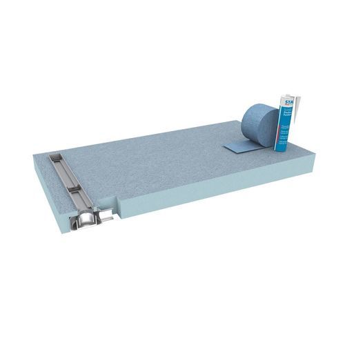 ステンレス製リニアシャワー排水 - LINE BOARD FLAT - STADUR PRODUKTIONS GMBH & CO KG - メッシュ