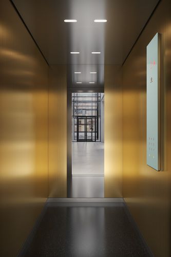 電動式エレベーター - 3000 PLUS - Schindler - 業務用 / 機械室レス / 屋内用