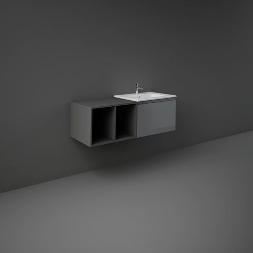 現代風バスルームキャビネット - RAK-JOY UNO - RAK Ceramics - 家庭用 / MDF / 壁取り付け式