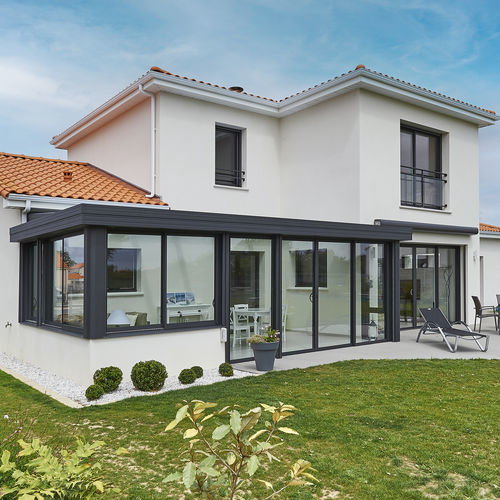 ガラス製ガーデンルーム - WALLIS® TP - PROFILS SYTEMES - アルミニウム / アルミニウム製フレーム / 断熱材付