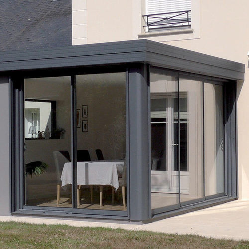 金属製ガーデンルーム - WALLIS&ENERGY® - PROFILS SYTEMES - ガラス製