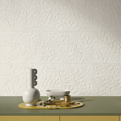 陶磁器タイル - IQONIQA : BLOSSOM SILK - Panaria ceramica - マット / エンボス加工 / 屋内用