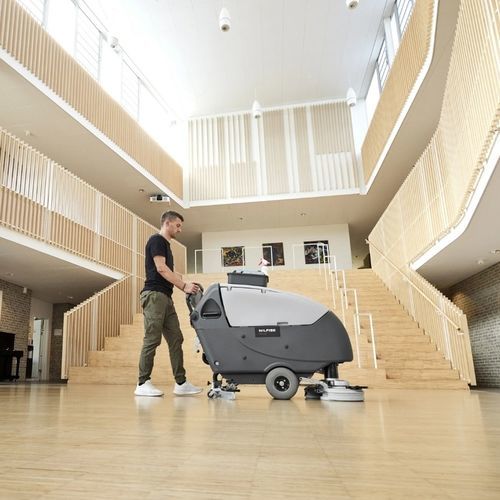 手押し式自動床洗浄機 - SC650 66D - NILFISK - バッテリー式