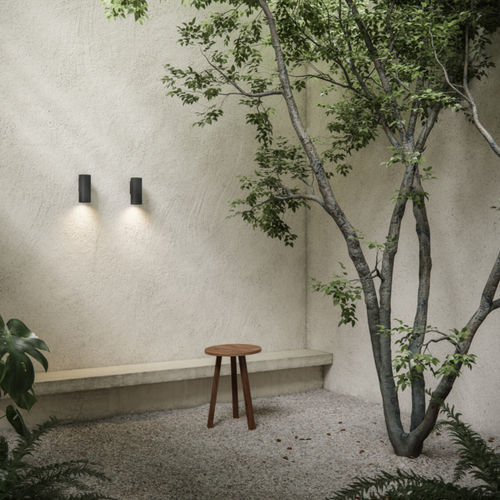 現代風壁掛け照明 - NUDE - Modular Lighting Instruments - 屋外用 / アルミニウム / 円形