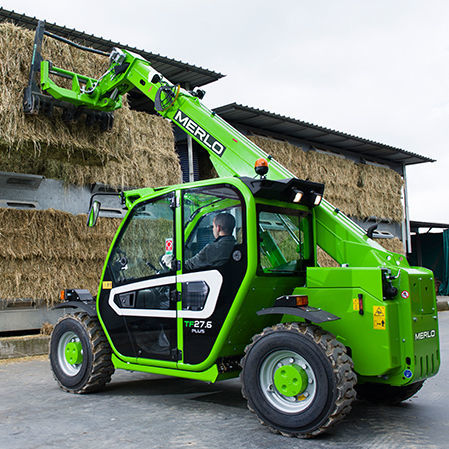 積載用伸縮自在フォークリフト - TF 27.6 - MERLO - ハンドリング用 / 持ち上げ用 / 工事現場用