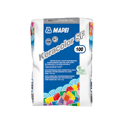 ポインティングモルタル接着剤 - KERACOLOR SF - MAPEI - グラウト / 仕上げ / 白