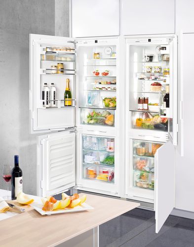 アップライト冷凍冷蔵庫 - ICN 3366 PREMIUM NOFROST - LIEBHERR - 家庭用 / 組み込み式 / ボトムフリーザー