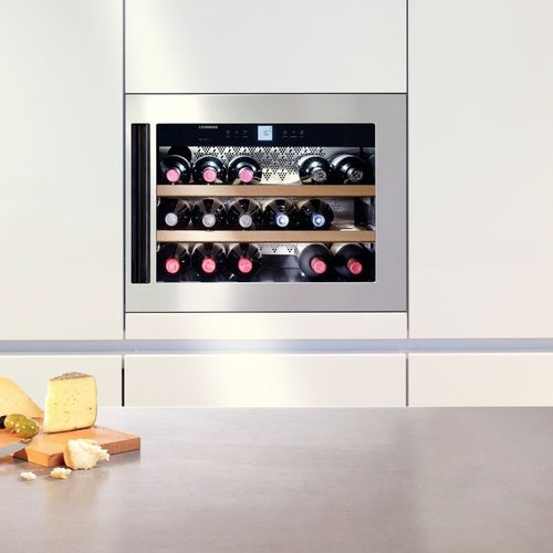 業務用ワインセラー - WKEES 553 GRANDCRU - LIEBHERR - 組み込み式 / 台下 / ステンレススチール製