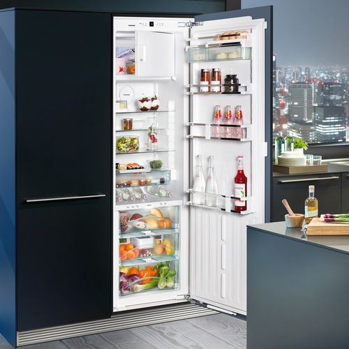 シングルドア冷蔵庫 - IKB 3564 PREMIUM BIOFRESH - LIEBHERR - 家庭用 / 組み込み式 / 黒色