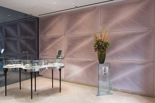 壁取り付け式装飾パネル - BOODLES FLAGSHIP STORE - Anne Kyyrö Quinn - 布製 / 3D