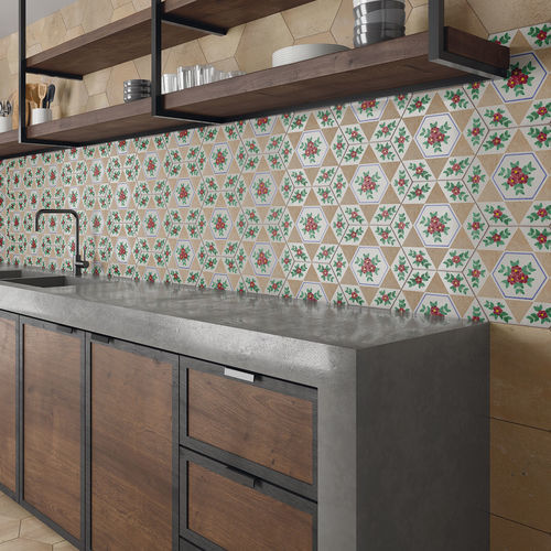 磁器製テラコッタタイル - HUTTON - APAVISA PORCELANICO - 自然な仕上がり / 屋内用 / キッチン用
