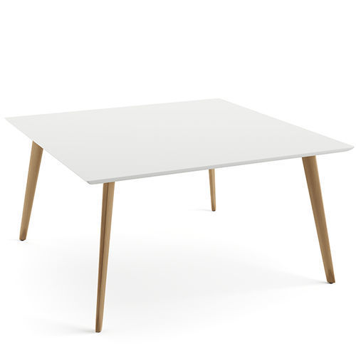 現代風ダイニングテーブル - GHER  - Arper - MDF / オーク材製脚 / 正方形