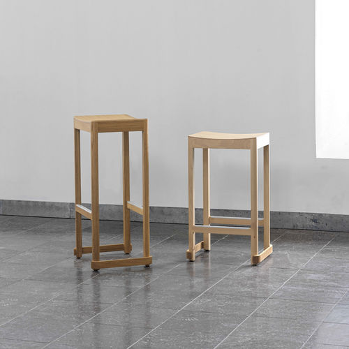 現代風バー用腰掛け - ATELIER - Artek - オーク材 / ブナ材製 / 合板