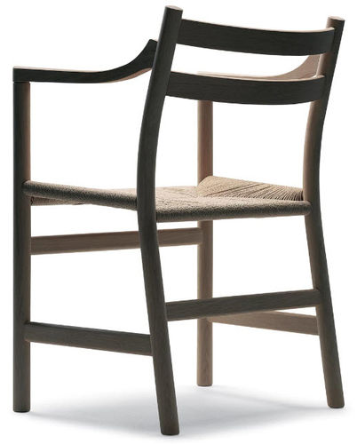 現代風ダイニングルーム用チェア - CH46 - Carl Hansen & Son - 木製 / 家庭用 / 肘掛けなし