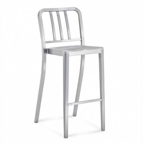 現代風バ－チェア - HERITAGE : HERBAR 30 - emeco - 金属製 / アルミニウム / 積み重ね式