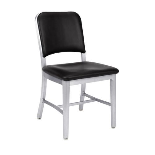 現代風チェア - NAVY : 1002 - emeco - アルミニウム / 布張り / 家庭用