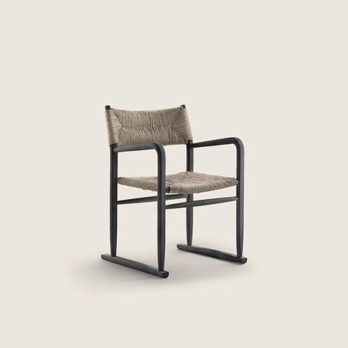 現代風ダイニングルーム用チェア - KIM - FLEXFORM - 屋内用 / 熱可塑性樹脂製 / 無垢材