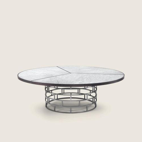 現代風ダイニングテーブル - CROWN - FLEXFORM - 熱可塑性樹脂製 / 金属製 / トネリコ材