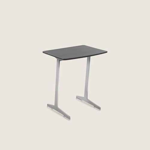 ミニマリストデザインローテーブル - CESTONE 09 - FLEXFORM - 熱可塑性樹脂製 / 金属製 / ウェンジ