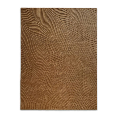 現代風絨毯 - FLUID ONDA - G.T.DESIGN - 縞模様 / 無地 / ナイロン製