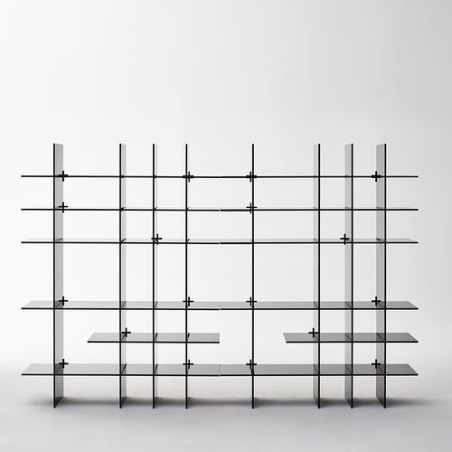 モジュール式棚 - AMI-VERRE - GLAS ITALIA - 現代風 / ガラス製 / Jean Nouvel 作