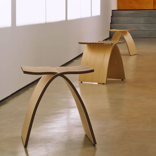 現代風スツール - CAPELLI  - Herman Miller - トネリコ材 / 合板 / ハード ウッド製