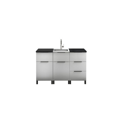 ステンレス網製ステンレス製流し - ESSENCE ESS-NAT-I5F - JULIEN - 脚付き / 庭用 / 自立型