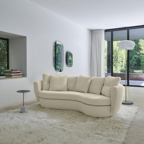 モジュール式ソファー - IPANEMA - Ligne Roset - 半円形 / デザイン / 布製