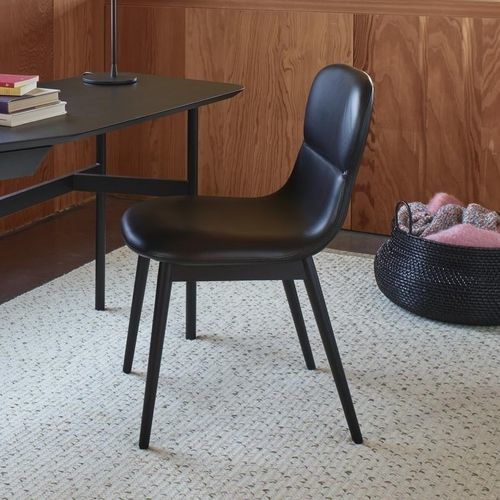 現代風チェア - SILVIO / SILVIA - Ligne Roset - 屋内用 / 革製 / 布製
