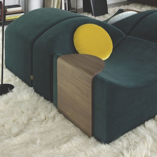 オリジナルデザインサイドテーブル - ASMARA - Ligne Roset - 合板 / カバノキ材製 / アメリカンウォールナット製