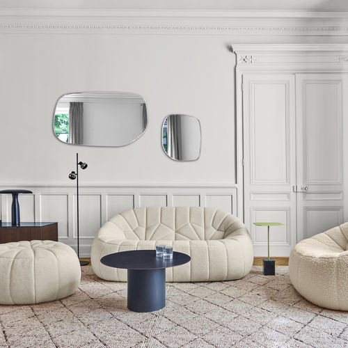 現代風ソファー - OTTOMAN - Ligne Roset - 布製 / ポリウレタン フォーム製 / 革製