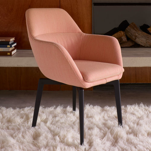 現代風チェア - AMÉDÉE - Ligne Roset - 屋内用 / 布製 / ポリウレタン フォーム製