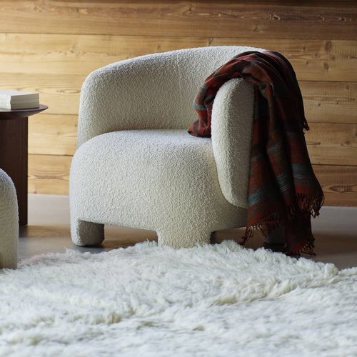 デザインアームチェア - TARU - Ligne Roset - 革製 / 布製 / ポリエステル製