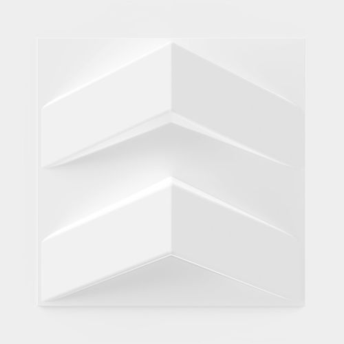 壁用吸音パネル - Chevron - MIO - PET / 再生プラスチック製 / 四角形