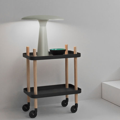 卓上ランプ - SHELTER - Normann Copenhagen - スチール製 / オリジナルデザイン / コード付き