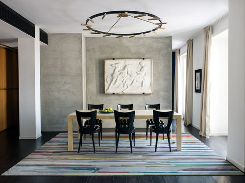 現代風絨毯 - PAINT - The Rug Company - 縞模様 / チベットウール製 / 長方形