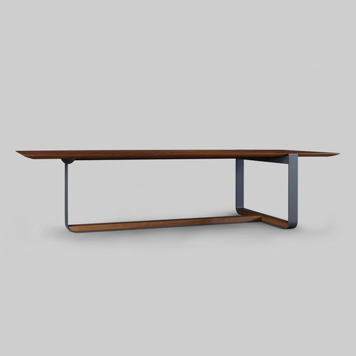 現代風ダイニングテーブル - PIEDMONT - Skram Furniture - オーク材 / ウォールナット / 桜の木