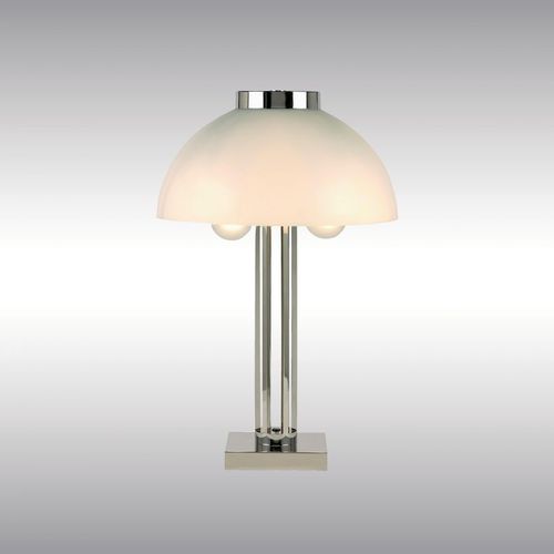 卓上ランプ - BUREAU 20302 - Woka Lamps Vienna - ガラス製 / ニッケル製 / 真ちゅう製