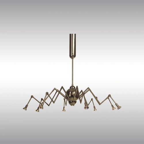 伝統的シャンデリア - MIMI 1032 - Woka Lamps Vienna - 真ちゅう製 / ハロゲン