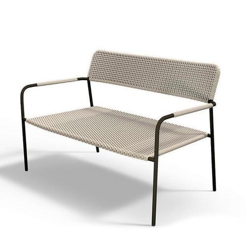 コンパクトソファー - MAYA - G&G Italia Designer Furniture - 現代風 / 屋外用 / 熱漆塗りアルミ