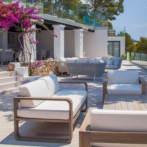 現代風ソファー - BELLAVISTA - G&G Italia Designer Furniture - 中庭用 / 庭用 / プール用