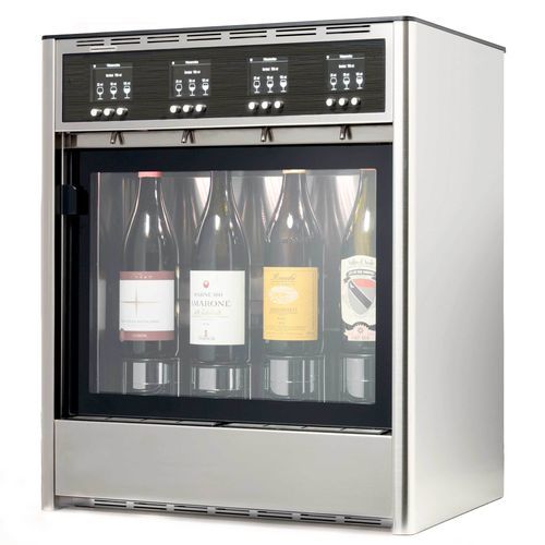 カウンタートップ上ワインディスペンサー - QUATTRO SELF - WINEEMOTION SPA - 業務用 / バー用 / レストラン用